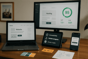 Illustration zu Webdesign-Angeboten der Webdesign Agentur Freising